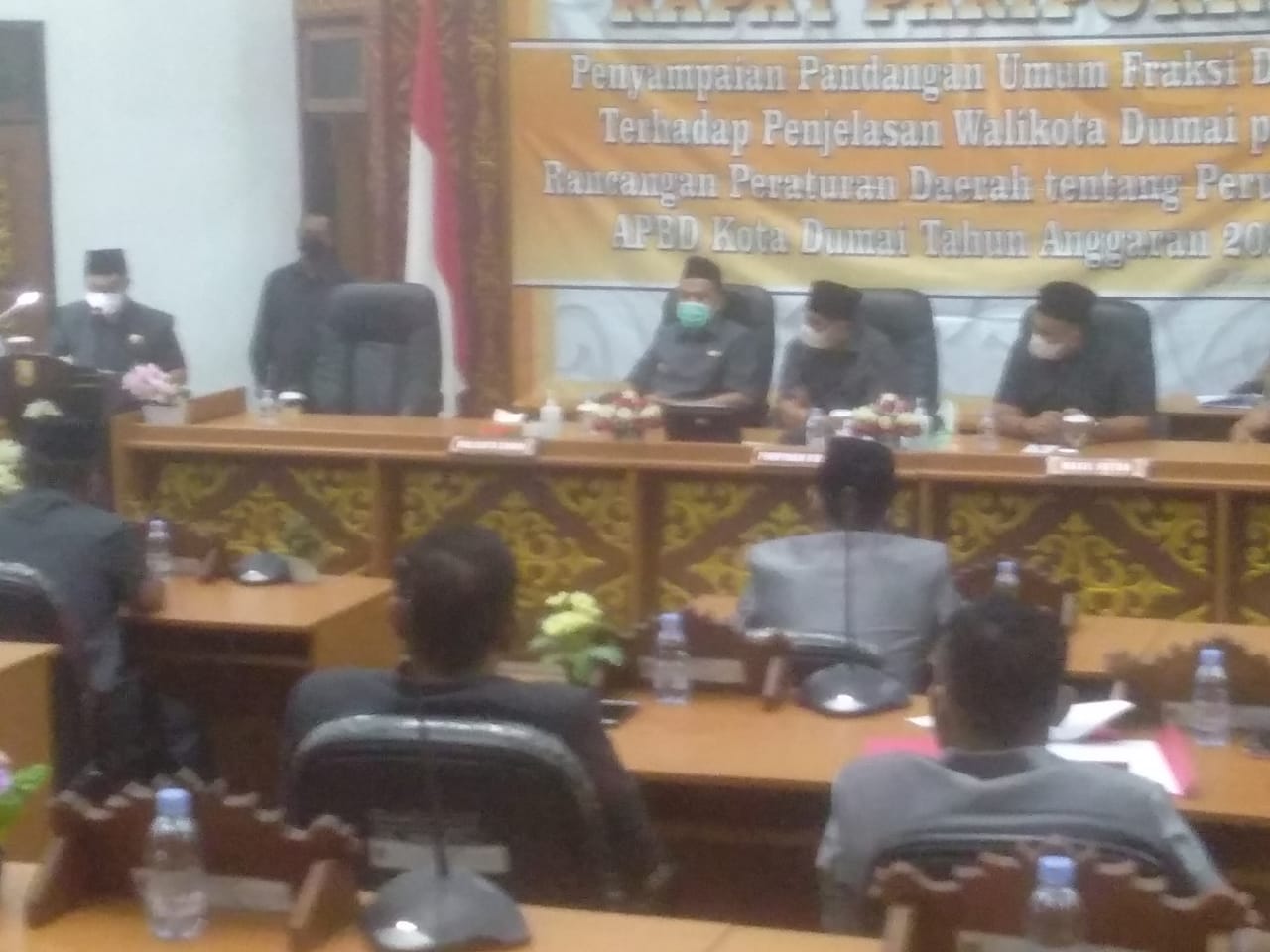 Heboh!! Fraksi Demokrat Dumai ''Walk Out'' Dari Sidang Paripurna