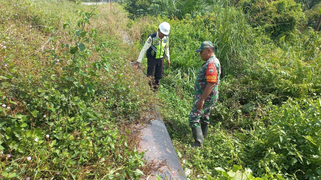 Bersama Security Pertamina, Sertu Roni Sandra Laksanakan Binter
