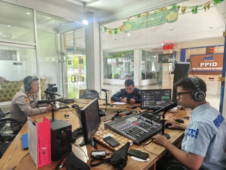 Lewat Dialog Interaktif, Polsek Batang Kuis Paparkan Upaya Tekan Kriminalitas di Wilayahnya