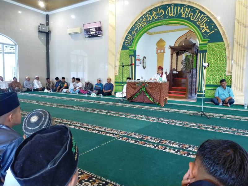 Babinsa Serda Iwan Sahputra Hadiri Perayaan Maulid Nabi