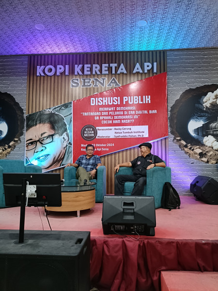 Rocky Gerung : 'Medan Harus Jadi Magnet Menghasilkan Kembali Demokrasi'