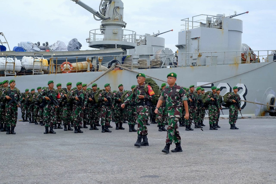 Letkol Inf Antony Tri Wibowo Ucapakan Terima Kasih Kepada Satgas Pamtas RI-PNG