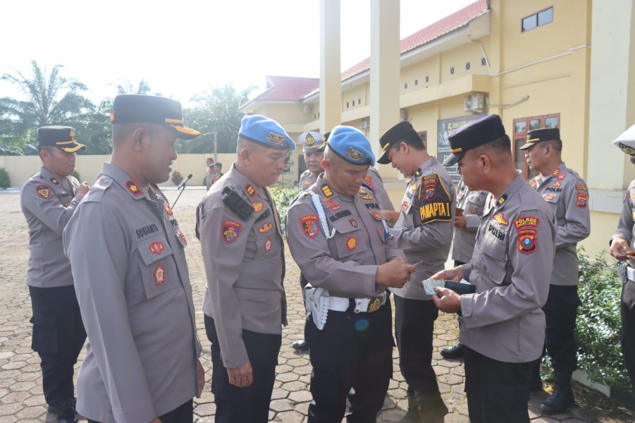 Tegakkan Disiplin, Si Propam Polres Palas dalam rangka Ops Gaktibplin Bid Propam Polda Sumut