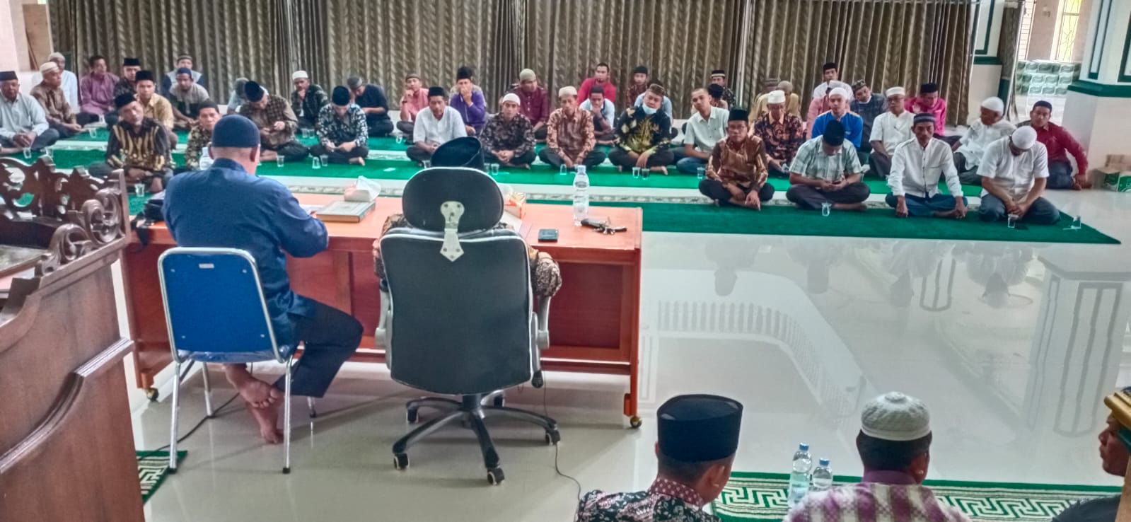 PD PMI Kampar Menggelar Pelatihan Manajemen Mesjid