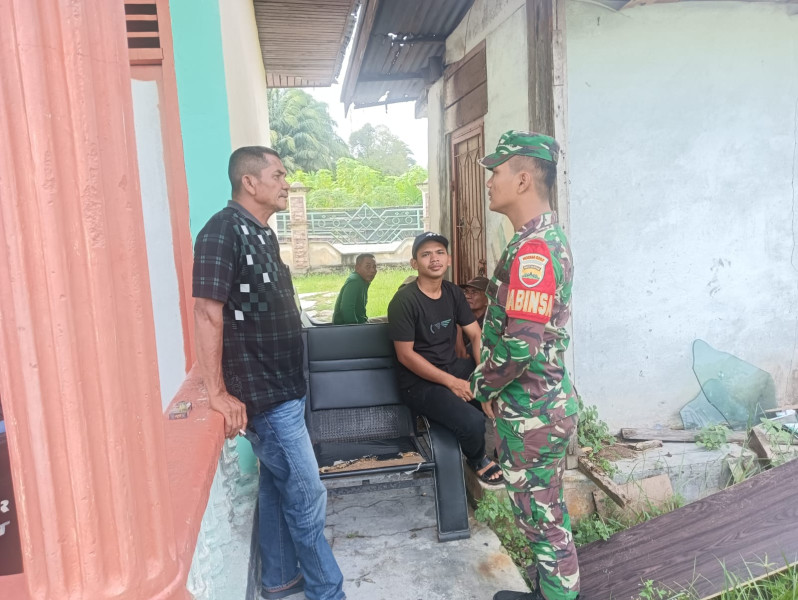 Langkah Nyata Serda Aldo Dalam Menyampaikan Nilai-nilai Pancasila dan Memperkuat Kebersamaan