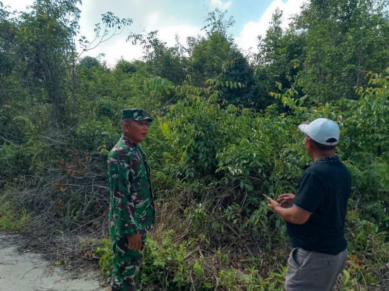 Rutin Laksanakan Patroli, Babinsa Tekankan Pentingnya Antisipasi Karhutla