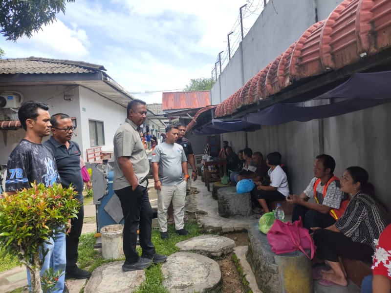 Pasca Bencana Alam, Lapas Sibolga Kembali Buka Layanan Kunjungan Keluarga WB