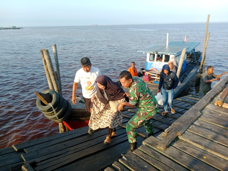 Komsos Babinsa di Kampung Pancasila Tekankan Nilai Persatuan dan Kebersamaan