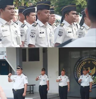 Lapas Kelas II B Pasir Pengaraian Laksanakan Apel Pagi Awal Tahun 2026