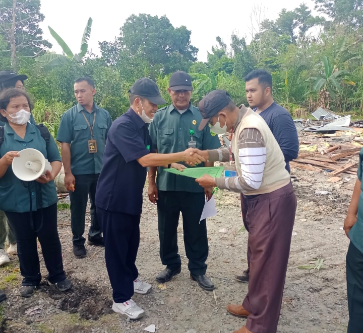 Eksekusi Lahan Seluas 18.912 M² Milik Drs Rusli Idar Oleh PN Dumai Aman Dan Kondusif