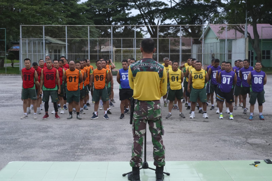 Kebugaran Fisik Jadi Fokus Tes Kesemaptaan Periodik Kodim 0320/Dumai