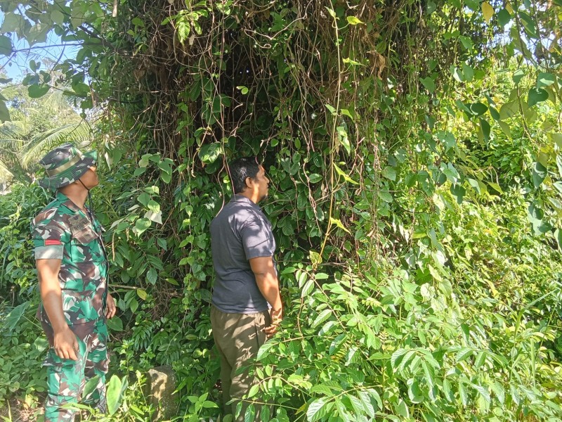 TNI di Garda Terdepan, Babinsa Merbau Edukasi Bahaya dan Dampak Karhutla