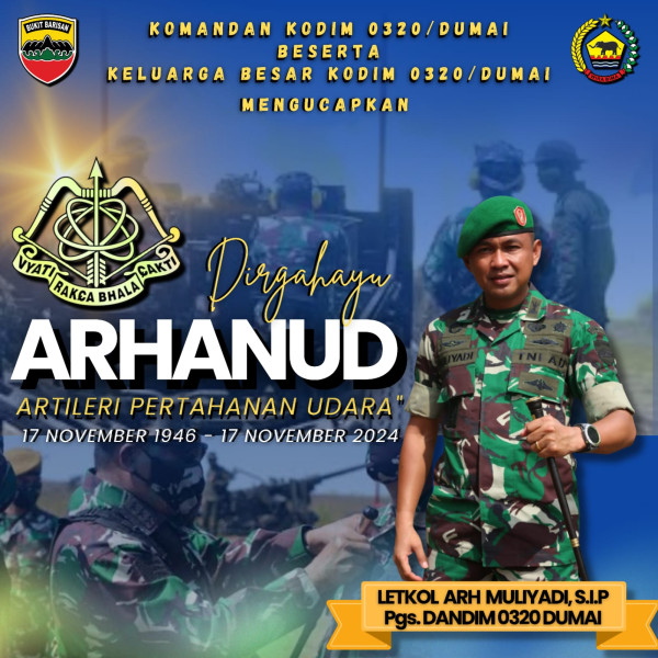 Kodim 0320/Dumai Apresiasi Peran Strategis Arhanud dalam Pertahanan Udara