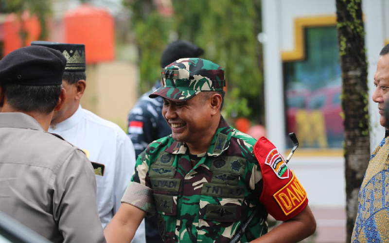 Kodim Dumai Siap Bersama Masyarakat Wujudkan Lingkungan Bebas Narkoba
