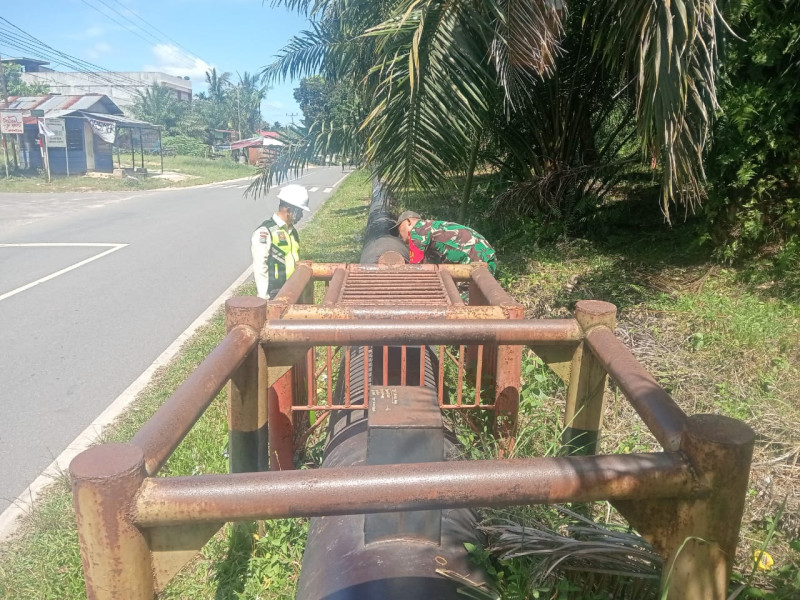 Pimpin Patroli Keamanan Jalur Pipa Minyak, Ini Pesan Koptu Tomi Hasiholan