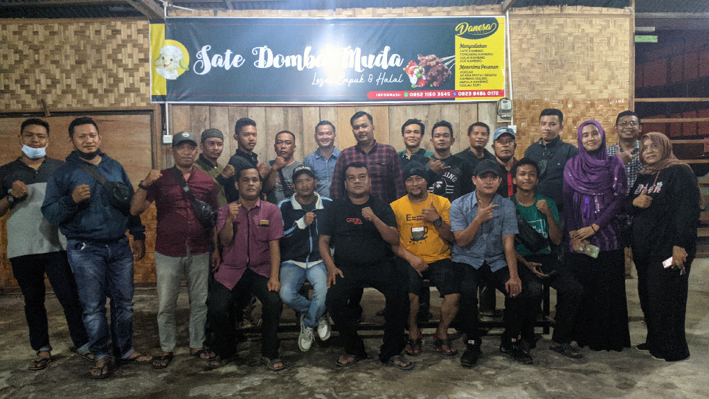 Silaturahmi Bersama, Ketua Faptekal Dumai Ingatkan Program Kerja