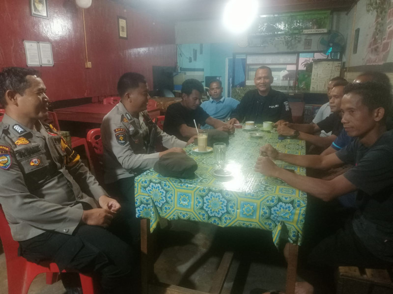 AKP Yohanes Pimpin Personil Polsek Rokan IV Koto Gelar Cooling System Pilkada Tahun 2024
