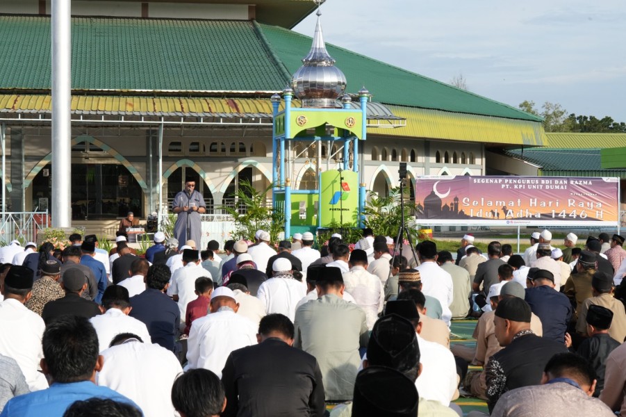 Maknai Idul Adha 1446 H, Kilang Pertamina Dumai Salurkan 98 Hewan Kurban untuk Masyarakat