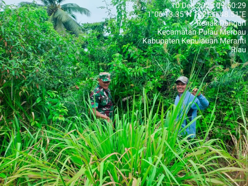Serda Ansari Pimpin Patroli Karhutla di Wilayah Rawan Pulau Merbau