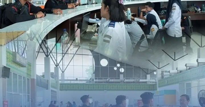 Sigap dan Humanis, Brimob Sumut Kawal Arus Mudik di Pelabuhan dan Terminal Sibolga