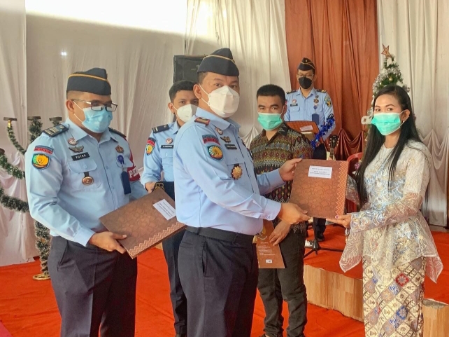 41 Orang Warga Binaan Rutan Dumai Dapat Remisi Natal