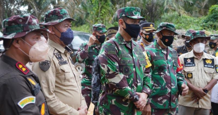 Tim Wasev Mabes TNI Tinjau TMMD Ke 112 Kodim 0416/Bute