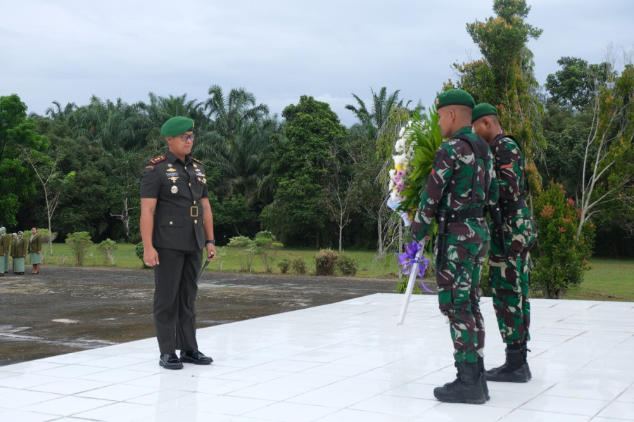 Penuh Hikmat dan Khusyuk, Ziarah TMP dan Doa Bersama Kodim 0320/Dumai Sempena Hari Juang TNI AD