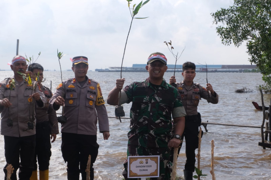 HUT Bhayangkara Ke-78: Dandim Dumai Harap Masyarakat Dukung Program Kepolisian