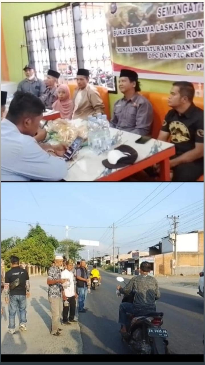 Kades Pematang Tebih Afrizal Apresiasi RMRB Rohul Dalam Acara Buka Bersama di Bulan Ramadhan 1447 H