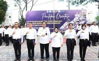 Lapas Pasir Kelas Ii B Hadiri Penutupan Orientasi CPNS Dirjen Pemasyarakatan Riau