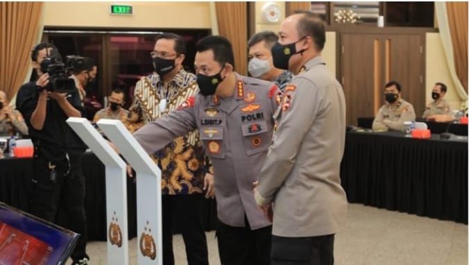 Kapolri Resmi Launching Aplikasi Dumas Presisi