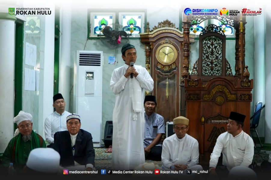 Wakil Bupati Rokan Hulu Hadiri Haul Syekh Ibrahim Al-Khalidi Naqsyabandi