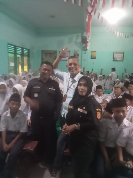 DPW LSM Tipikor Kriminalitas Sumut Mengadakan Penyuluhan Bahaya Narkoba Tingkat SMP