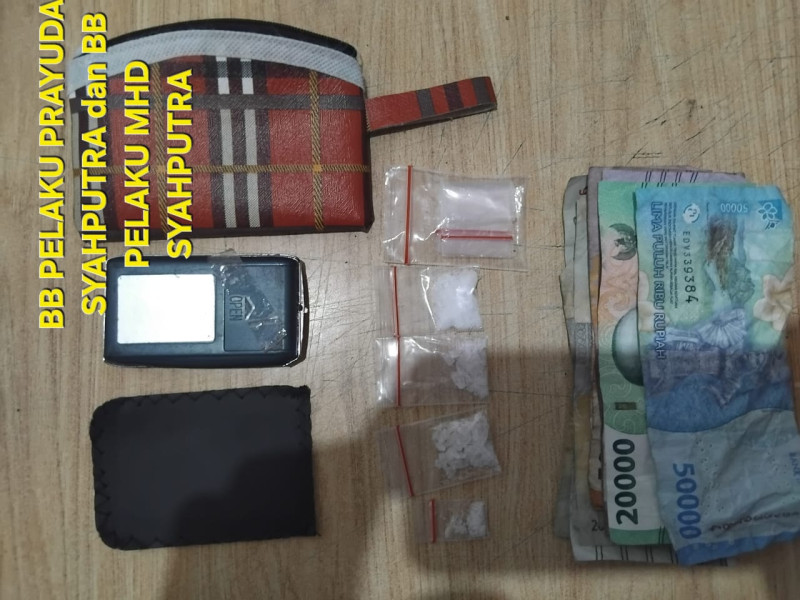 Kembangkan Kasus, Sat Narkoba Polres Pelabuhan Belawan Tangkap Dua Pengedar