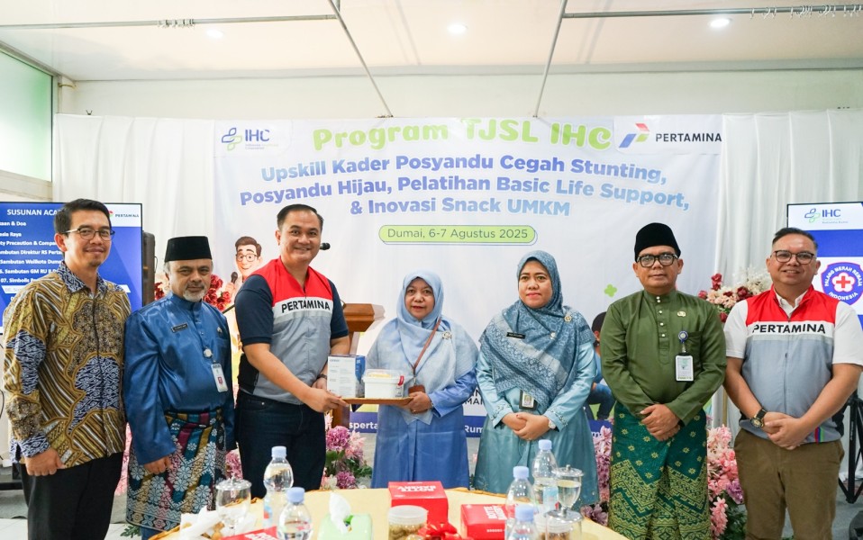 Kolaborasi PT KPI Unit Dumai dan Pertamina IHC Dorong Penguatan Kapasitas Kader Posyandu di Kota Dumai, Wujudkan Anak Sehat dan Bebas Stunting