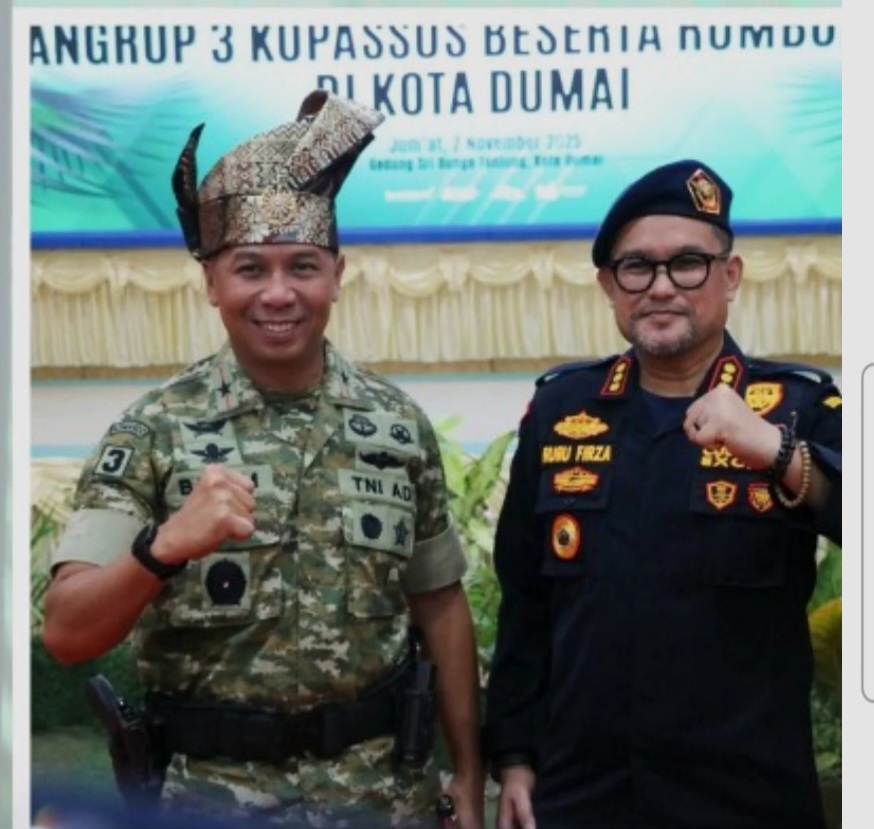 Sinergi Pengawasan dan Pertahanan: Bea Cukai Dumai Sambut Kehadiran Komandan Grup 3 Kopassus