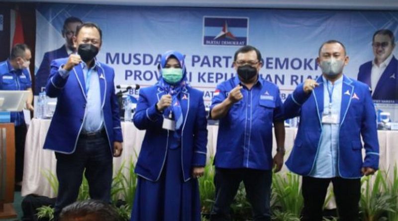 Demokrat Kepri Musda di Jakarta, Agus Wibowo Masuk Calon Ketua Bersama Asnah dan Husnizar