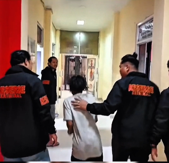 Tim Opsnal Sat Reskrim Polres Rohul Bekuk Pencuri Aluminium Casting di Tiang Lampu Penerangan Jalan Umum
