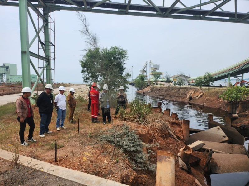 AMP-PL, DLH, dan APH Cek Lokasi Diduga Tumpahan Limbah SDO