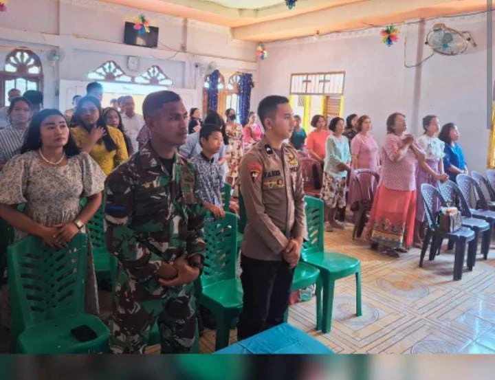 Dari Huntara hingga Rumah Ibadah, Brimob Hadir Menjaga Harapan Warga Batang Toru
