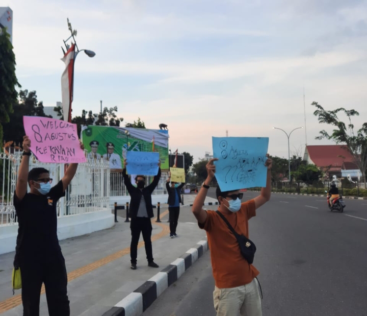 Aliansi Pemuda Dan Mahasiswa Riau : Sebelum Transisi Blok Rokan, DBH Untuk Dumai Harus Jelas..!!!!