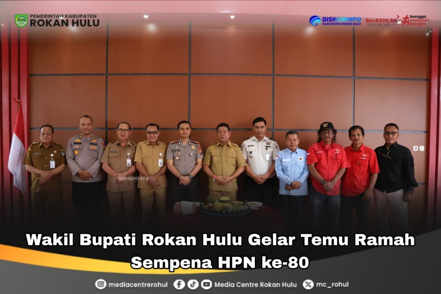 Peringatan HPN ke 80 di Aula Pendopo Dihadiri Wakil Bupati Rohul Berlangsung Penuh Khidmat