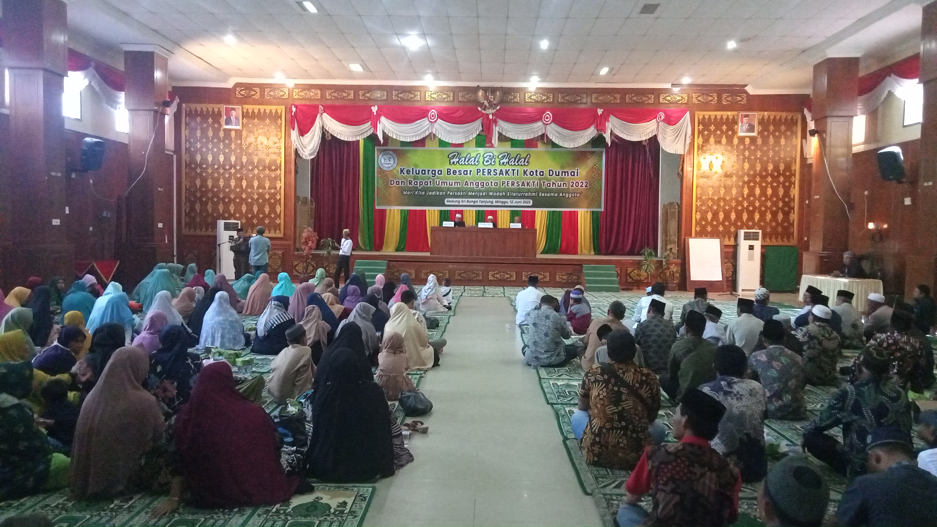 Rapat Umum Anggota, Hamdan Lubis Terpilih Menjadi Ketua Umum PERSAKTI Kota Dumai Periode 2022-2025