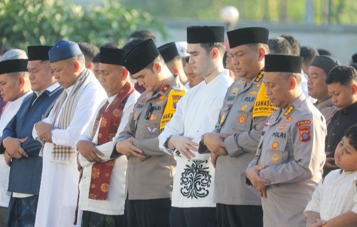 Polda Sumut Gelar Shalat Idul Fitri 1447 H, Perkuat Iman dan Soliditas Personel