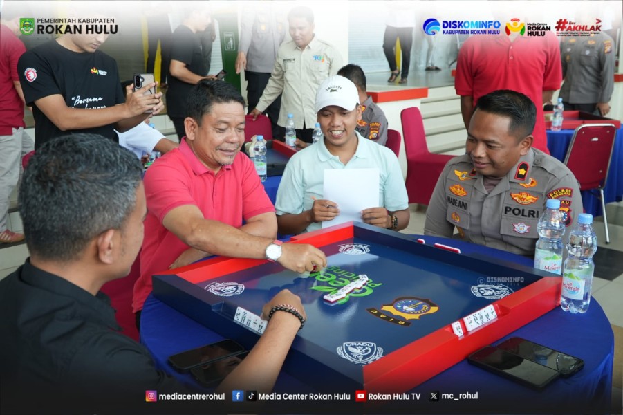 Kapolres Cup I Kejuaraan Domino, Wabup Syafaruddin Poti Apresiasi Polri Perkuat Kebersamaan dengan Masyarakat