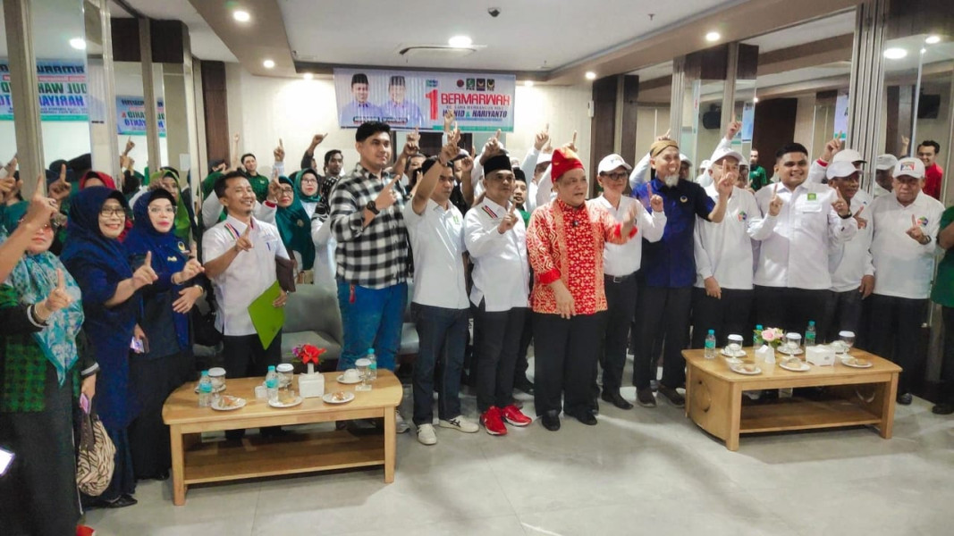 100% MENANG, H.PASIAL DAN SELURUH RELAWAN DUMAI MENDUKUNG PENUH CALON GUBERNUR ABDUL WAHID - SF. HARIANTO