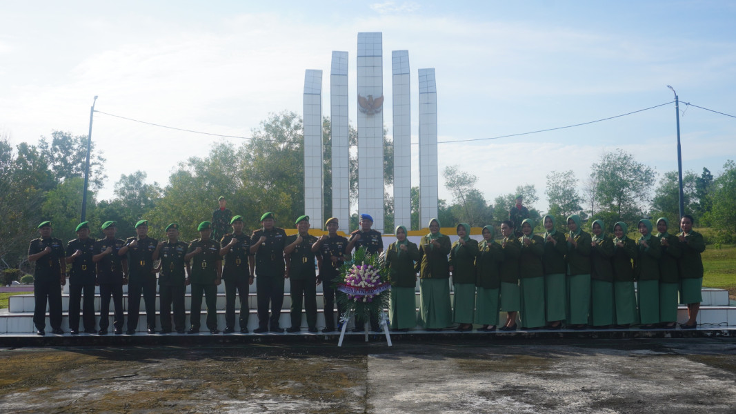 Ziarah TMP Damai Sentosa, Kodim 0320 Awali Rangkaian Hari Juang TNI AD