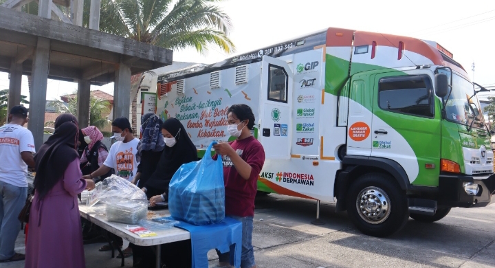 Food Truck Bersama Donatur Asal Palestina Kembali Beri Makanan Gratis Di Dua Kota