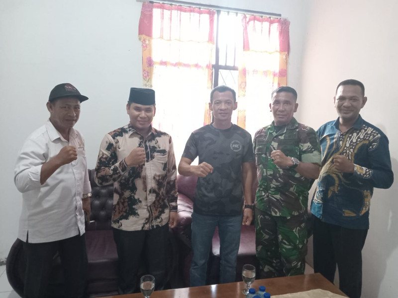 Dewan Pimpinan Cabang Pelita Prabu Kabupaten Labuhanbatu Utara Audensi Ke Dandim 0209 LB