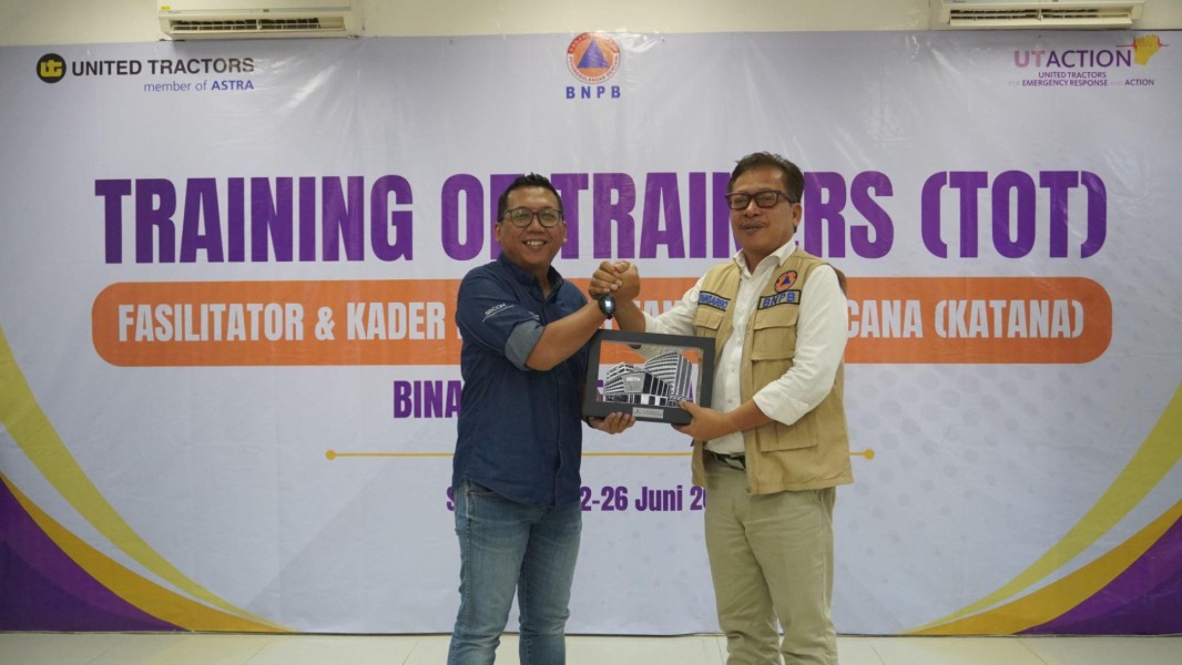 Dukung Desa Binaan, United Tractors dan BNPB Adakan Training Kampung Tangguh Bencana